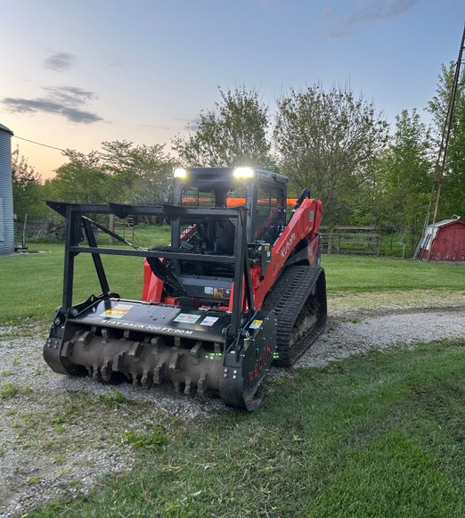 Flannel Landworks forestry mulching equipment for acreage clearing