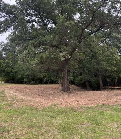opened acreage after residential land clearing